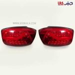چراغ عقب تیبا 2 تمام قرمز (طرح کادنزا)