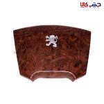 قاب وسط فرمان پژو پارس جدید طرح چوب